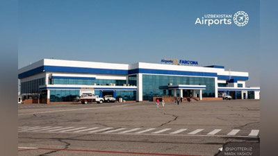 Изрображение 'В Uzbekistan Airports опровергли закрытие аэропорта в Фергане'