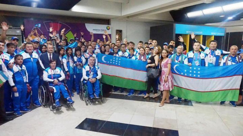 Изрображение 'ПАРАЛИМПИЙЦЫ УЗБЕКИСТАНА ПРИБЫЛИ В ИНДОНЕЗИЮ'