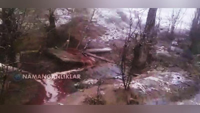 'Namanganda oqava suvlar qayta ishlovsiz soyga oqizilmoqda (Video)'ning rasmi