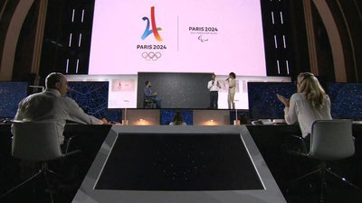 'Parijda Olimpiada hamda Paralimpiada-2024ning yangi logotipi taqdim etildi'ning rasmi