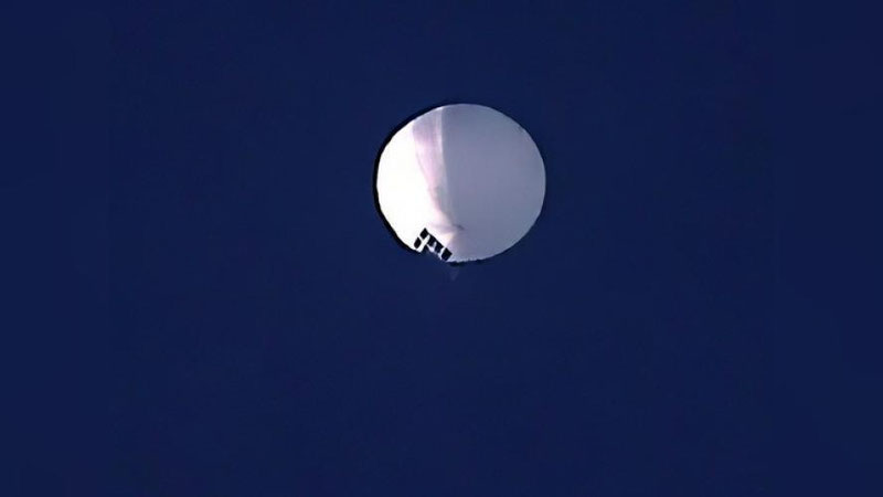 'Bir necha kun davomida AQSh ustida uchib yurgan Xitoyning ayg`oqchi havo shari yo`q qilindi (video)'ning rasmi