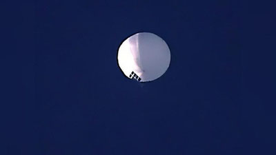 'Bir necha kun davomida AQSh ustida uchib yurgan Xitoyning ayg`oqchi havo shari yo`q qilindi (video)'ning rasmi