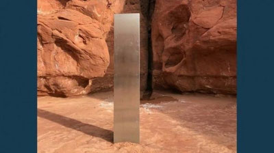 Изрображение 'В США разгадали тайну загадочного монолита'