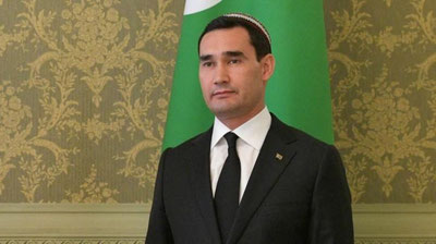 'Serdar Berdimuhamedov armiya generali bo`ldi'ning rasmi