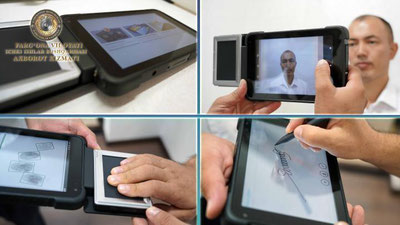 'Farg`onaga fuqarolarning yashash joyiga borib ID-karta rasmiylashtirishga mo`ljallangan planshet olib kelindi'ning rasmi