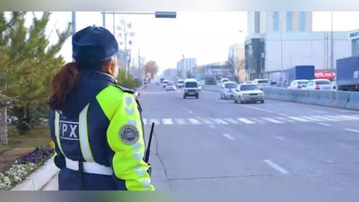 Изрображение 'Когда рушатся стереотипы: репортаж о женщине-инспекторе ДПС из Ташкентской области'