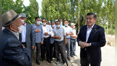 Изрображение 'Сооронбай Жээнбеков: "У нас с Узбекистаном одна история, религия, традиции и язык"'