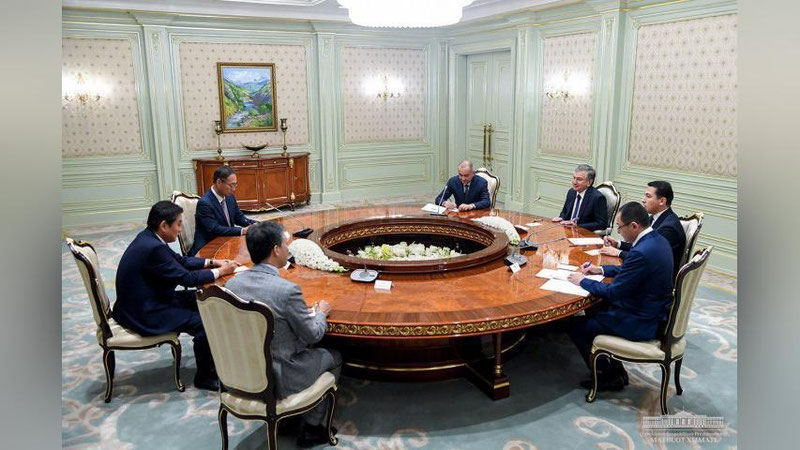 'Шавкат Мирзиёев Нагоя шаҳри мэрини қабул қилди'ning rasmi