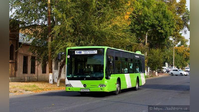 Изрображение 'Некоторым автобусным маршрутам Ташкента изменили схему движения'