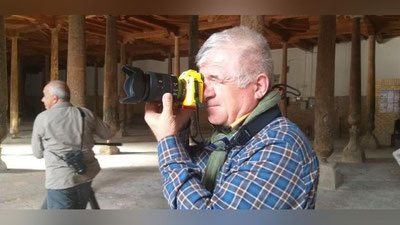 'Turkiyaning "TRT AVAZ" telekanali Xiva haqida teledastur tayyorlayapti'ning rasmi