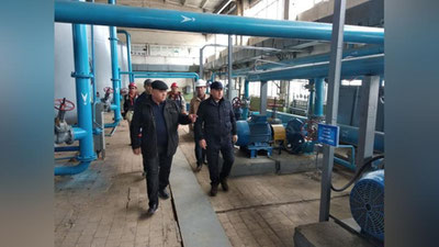 Изрображение 'Председатель правления «Узбекнефтегаза» посетил Мубарекский ГПЗ'