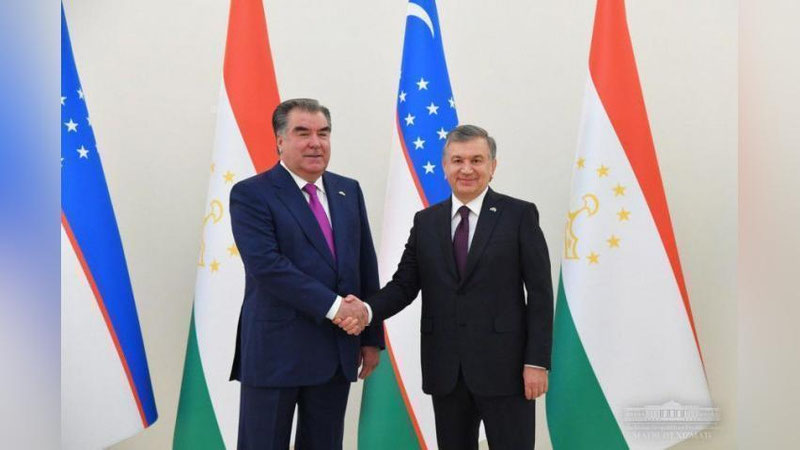 Изрображение 'ГЛАВЫ УЗБЕКИСТАНА И ТАДЖИКИСТАНА ПРОВЕЛИ ПЕРЕГОВОРЫ'