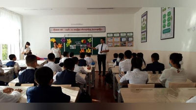 'Yangi o`quv yilida “Mustaqillik darslari"  “Yangi O`zbekistonda el aziz, inson aziz” shiori ostida o`tkaziladi'ning rasmi