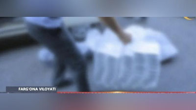 'Farg`onada 90 mln. so`mlik 180 000 dona kontrabanda sigaretasi ortilgan “Damas” ushlandi'ning rasmi