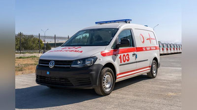 Изрображение '«Volkswagen Caddy» отечественного производства пополняют парк машин скорой помощи'