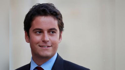 Изрображение 'Новым премьер-министром Франции стал 34-летний Габриэль Атталь'