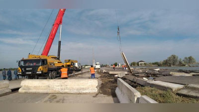 'Sirdaryodagi texnogen ofatdan keyin tiklash ishlariga jalb qilingan “Ko`prikqurilish” tresti ishchilariga maosh berilmagani rostmi?'ning rasmi