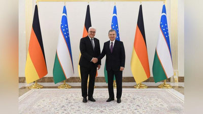 'GFR Prezidenti rasmiy tashrifining asosiy tadbirlari boshlandi'ning rasmi