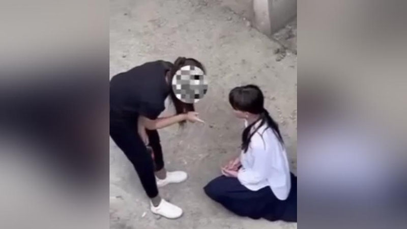 'Toshkentda 14 yoshli qiz bir guruh o`quvchi qizlar tomonidan samosud qilindi (video)'ning rasmi