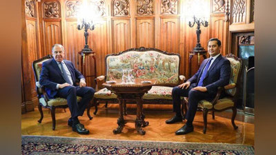 Изрображение 'Вице-премьер Сардор Умурзаков побывал с визитом в Москве'