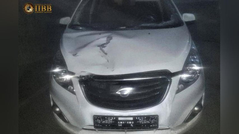 'Toshkent viloyatida 54 yoshli haydovchi odam urib ketib, qochib ketdi. Piyoda halok bo`lgan'ning rasmi