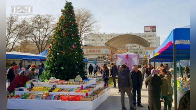 'Toshkentda yangi yil yarmarkalari ish boshladi  'ning rasmi