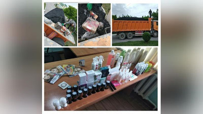 'Ko`mirlar orasiga parfyumeriya mahsulotlari yashirilgan ekan'ning rasmi