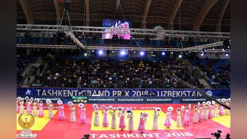 'Dzyudo bo`yicha Toshkent Gran-Prisining tantanali ochilish marosimi bo`lib o`tdi (foto)'ning rasmi