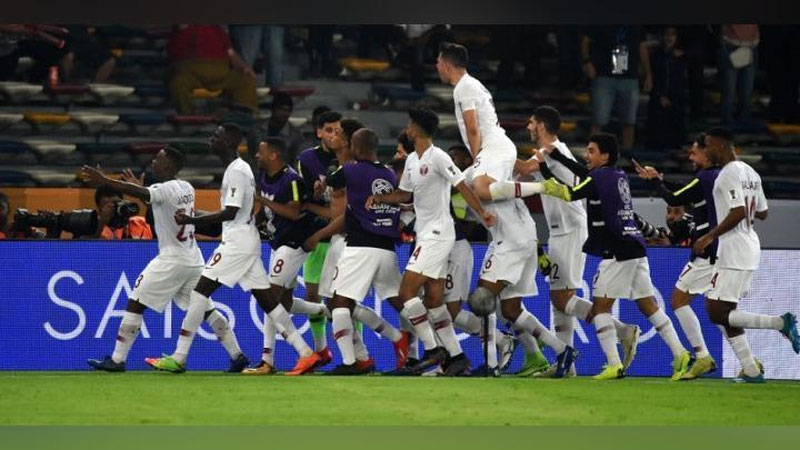 'Qatar terma jamoasi ilk marotaba Osiyo chempioni bo`ldi'ning rasmi