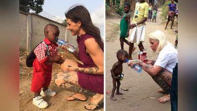 '​Suratlari internetda ommalashgan nigeriyalik bola maktabga bordi'ning rasmi