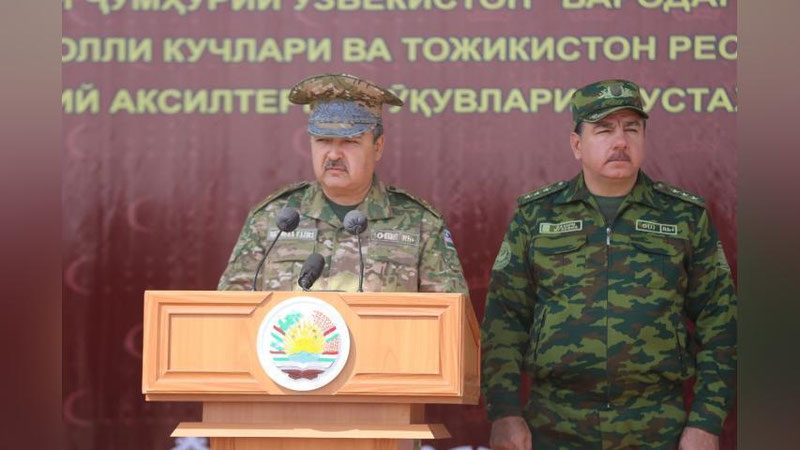 'Abdusalom Azizov: Tojikistonda o`tkazilgan o`quv mashg`ulotlari tarixiy ahamityaga ega'ning rasmi