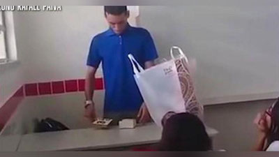 'Braziliyada ikki oydan beri maosh olmayotgan o`qituvchiga o`quvchilar mablag` yig`ib berishdi (Video)'ning rasmi