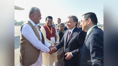 'Prezident Toshkentga jo`nab ketdi'ning rasmi