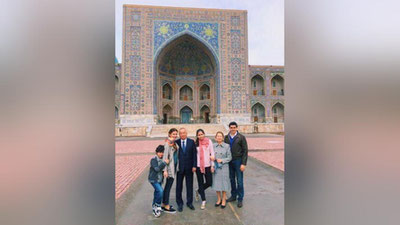 'Birinchi Prezident oilasi bilan qanday dam olgan? 'ning rasmi