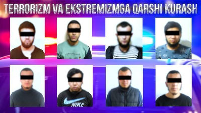 'Тошкент вилоятида Суриядаги жангариларга қўшилишни режа қилган 8 нафар йигит қўлга олинди'ning rasmi