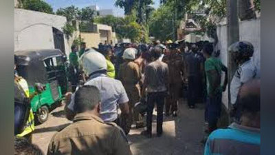 'Shri-Lankada yana bir portlash yuz berdi 'ning rasmi