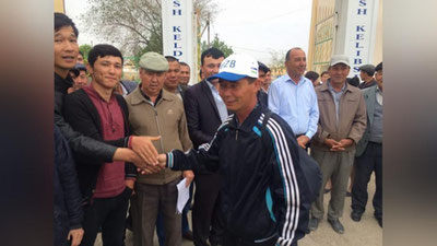 '​Qoraqalpog`istonlik sayyoh Tatyana Karimova bilan uchrashdi'ning rasmi