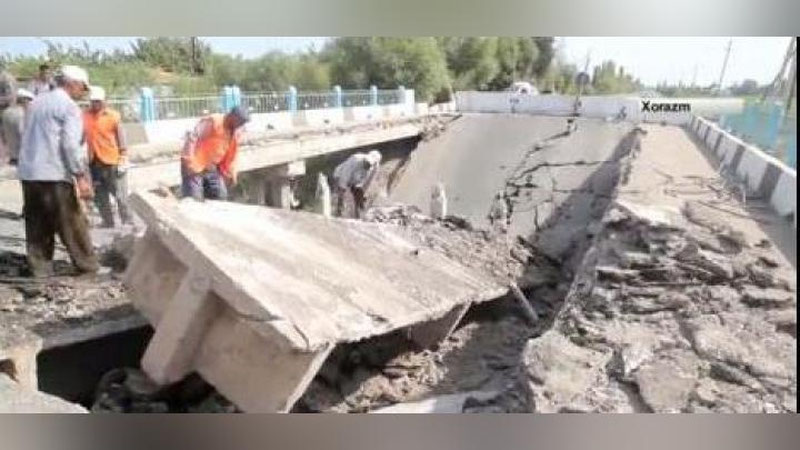 'Хоразмда кўприк қулаши сабаби аниқланди (видео)'ning rasmi