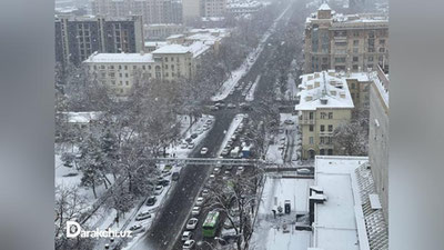 'Bugun qator hududlarda yomg`ir va qor yog`ishi kutilmoqda'ning rasmi