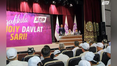 'Prezidentlikka nomzod Ulug`bek Inoyatov buxorolik saylovchilar bilan uchrashdi'ning rasmi