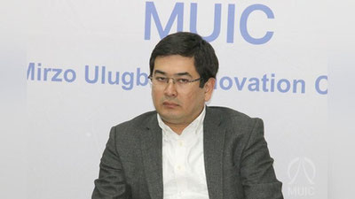 'ФАРҲОД ИБРАГИМОВ MIRZO ULUGBEK INNOVATION CENTER’НИНГ ЯНГИ ДИРЕКТОРИ ЭТИБ ТАЙИНЛАНДИ'ning rasmi