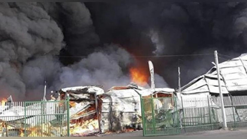 Изрображение 'В АЛМАТЫ ПОТУШИЛИ ПОЖАР В 17 ТЫСЯЧ КВАДРАТНЫХ МЕТРОВ (ВИДЕО)'