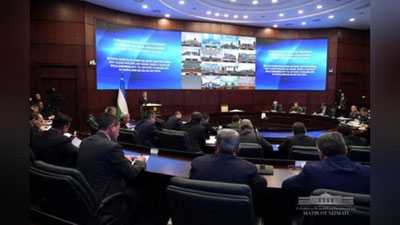 'Prezident raisligida Xavfsizlik kengashi yig`ilishi bo`lib o`tdi'ning rasmi