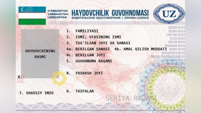 'Эски намунадаги ҳайдовчилик гувоҳномасидан қачонгача фойдаланиш мумкинлиги маълум қилинди'ning rasmi