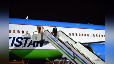 'Prezident Toshkentga qaytdi'ning rasmi