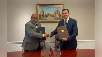 'O`zbekiston Trinidad va Tobago bilan diplomatiya munosabatlarini o`rnatdi'ning rasmi