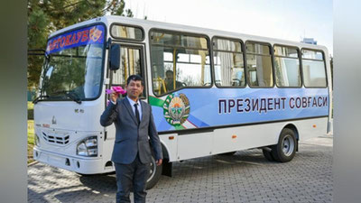 'Prezidentning “Avtoklub” sovg`alari topshirildi'ning rasmi