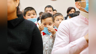 Изрображение 'Фото: Праздник для учащихся вспомогательной школы №25 в Ташкенте'