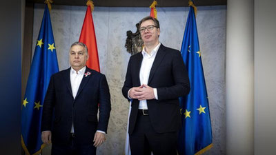 Изрображение 'Глава Узбекистана направил поздравления Виктору Орбану и Александру Вучичу'