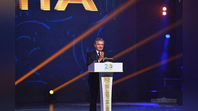 'Shavkat Mirziyoev Qozog`iston xalqini Ostona shahrining 20 yilligi bilan tabrikladi'ning rasmi